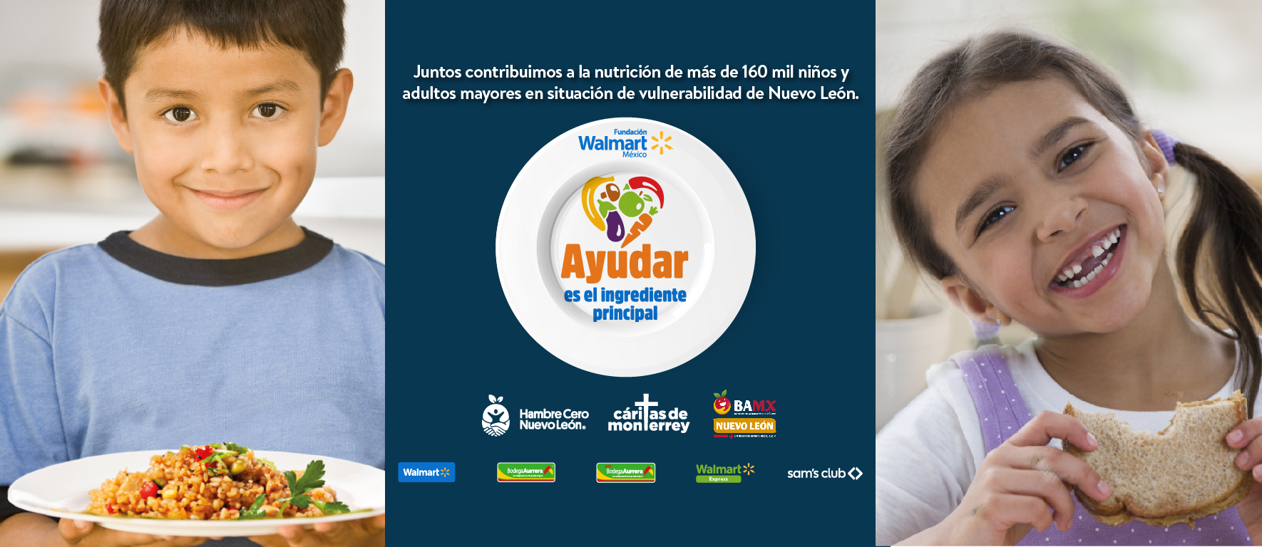 Ayudar es el ingrediente principal para acabar con el hambre 