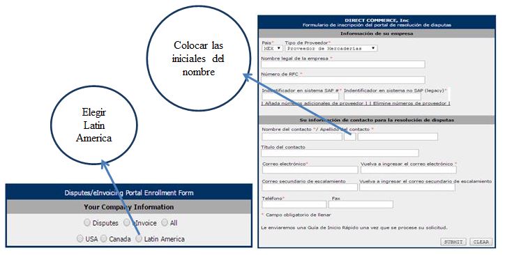 Pasos para registrar un proveedor