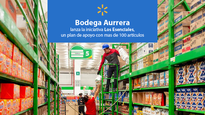 Bodega Aurrera lanza “Los Esenciales” con más de 100 artículos a un precio fijo ante COVID-19