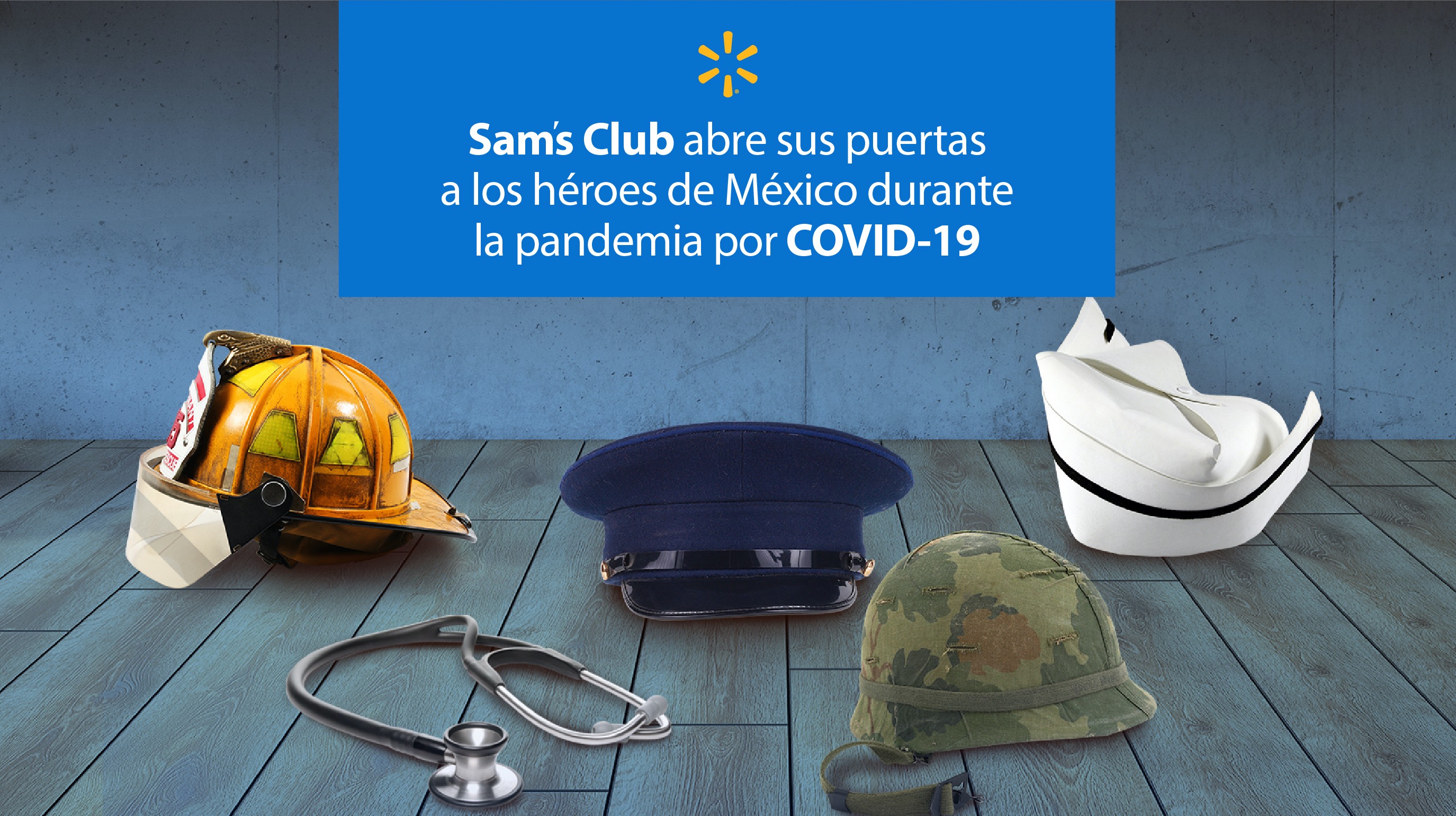 Sam’s Club abre sus puertas a los héroes de México durante la pandemia por COVID-19