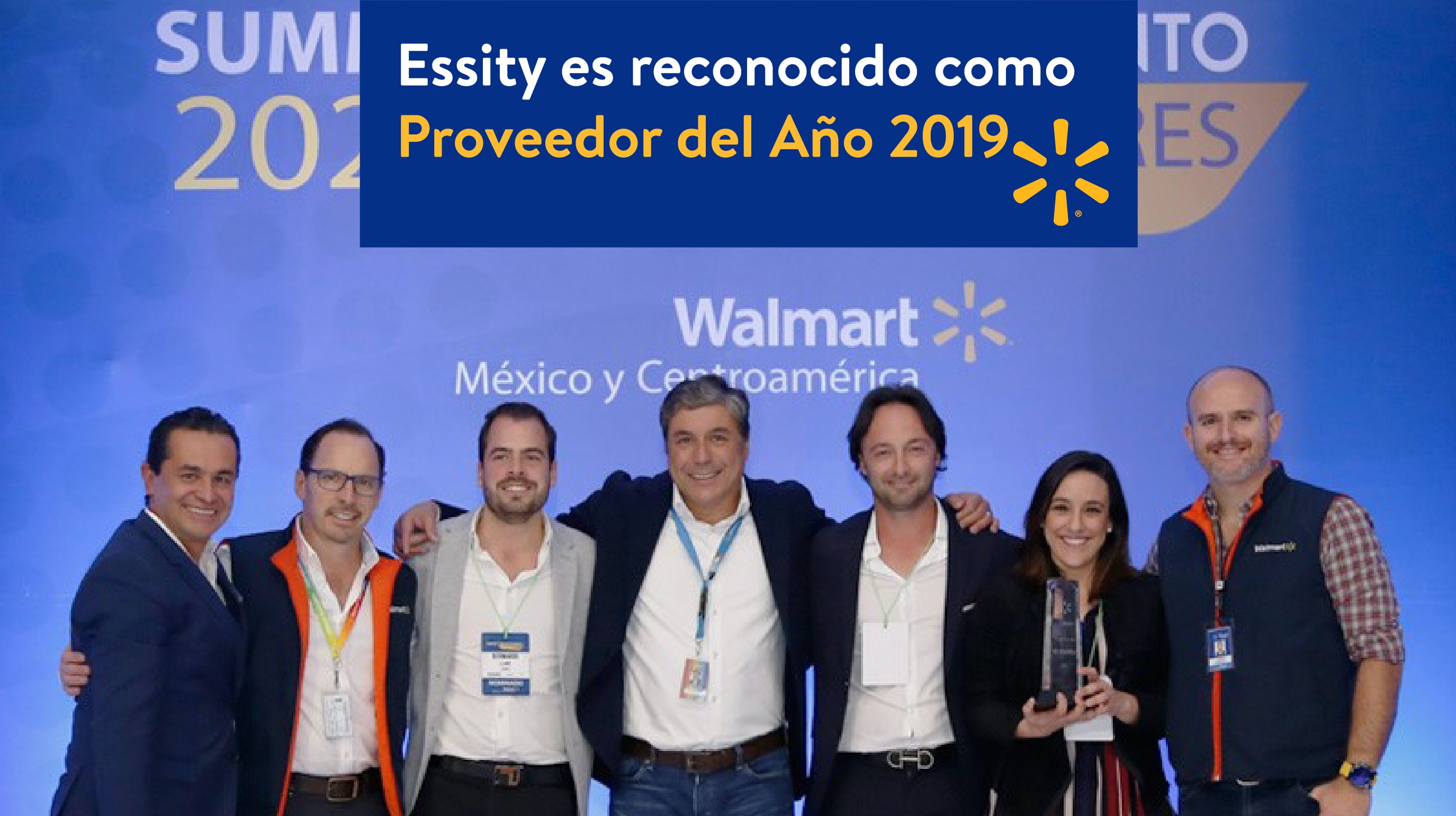 Essity es reconocido como Proveedor del Año 2019 de Walmart de México y Centroamérica